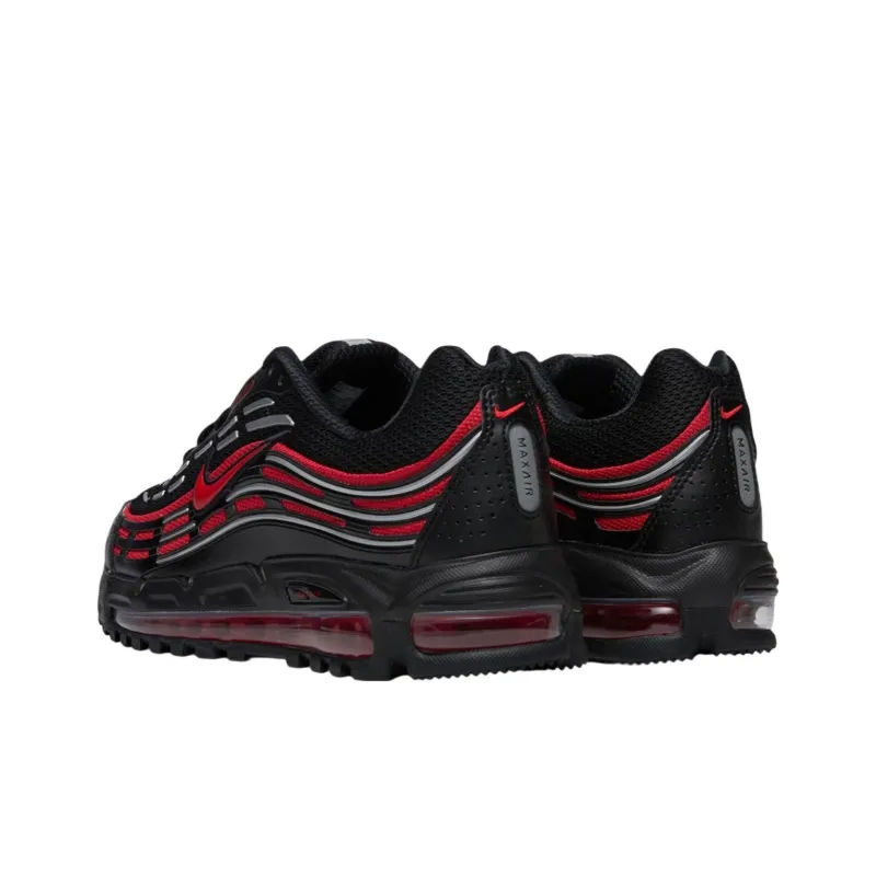 Nike AIR MAX TL 2.5 Shock Absorbers With Slip Resistant Features Low Top Casual Shoes Unisex Black Red-2