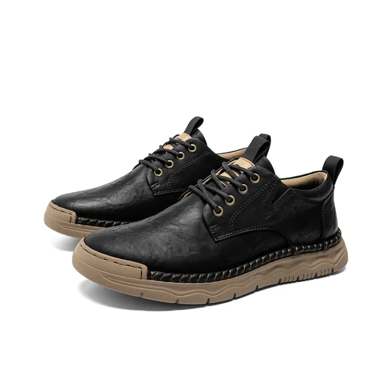 G.N.SHIJIA Black Gold Ox Collection Casual Shoes Men's-2