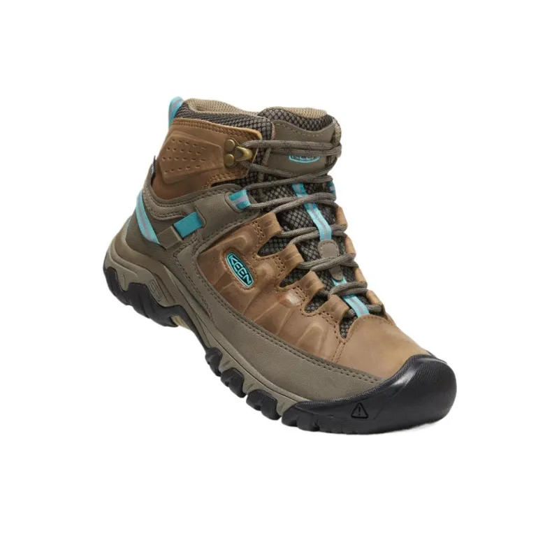 KEEN Targhee 3 Abrasion Resistant Slip Resistant Crew Outdoor Boots Women's Brown-2