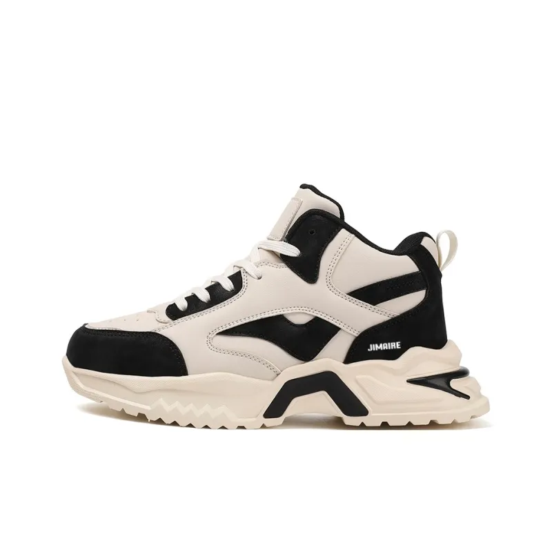 King Jinmai Slip Resistant High Top Casual Shoes Men's-5