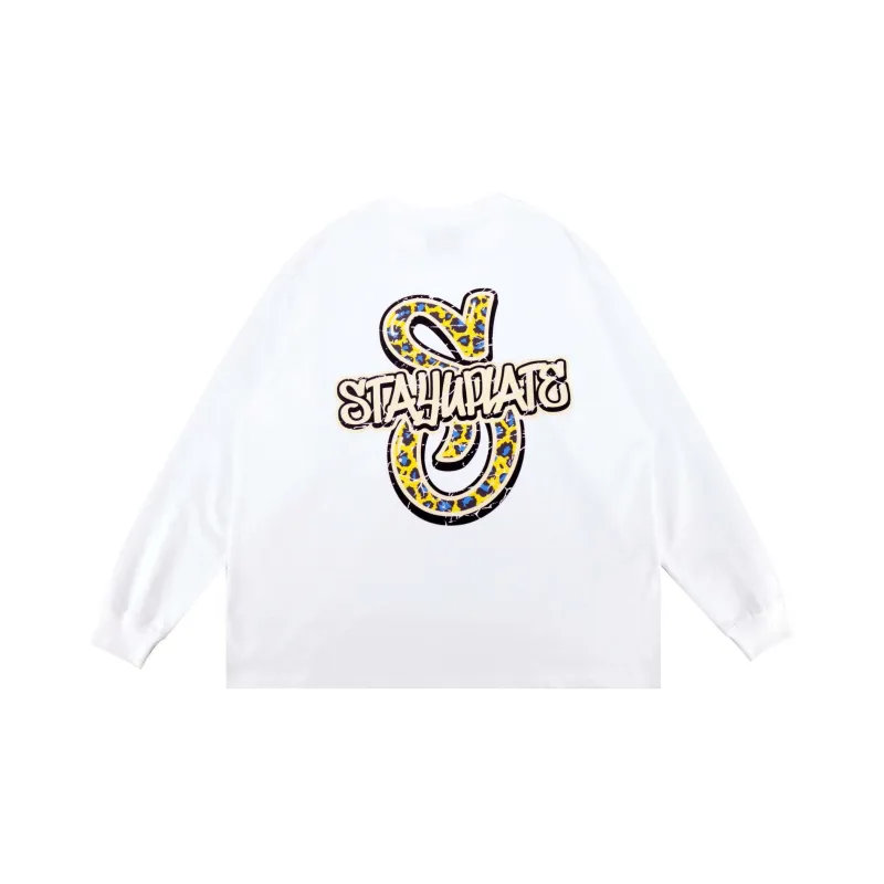 STAY UP LATE T-Shirt Unisex White-1