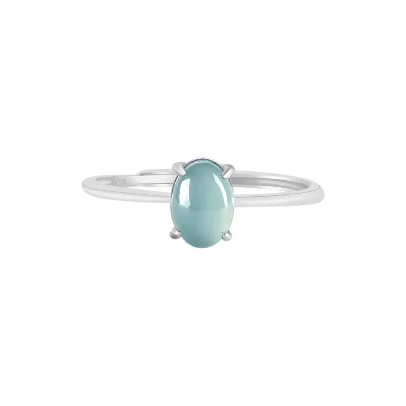 LIANGYUXI Glutinous Jade Jadeite Rings Unisex-0
