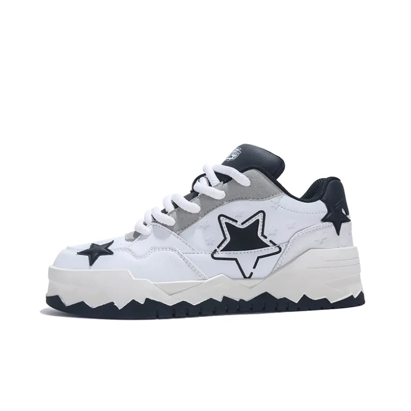 Jifffly Slip Resistant Cushioning Low Top Skateboard Shoes Unisex-1