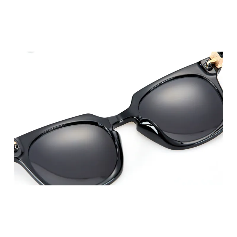CLARKIA FLOWER Alloy Round Sunglasses Unisex-3