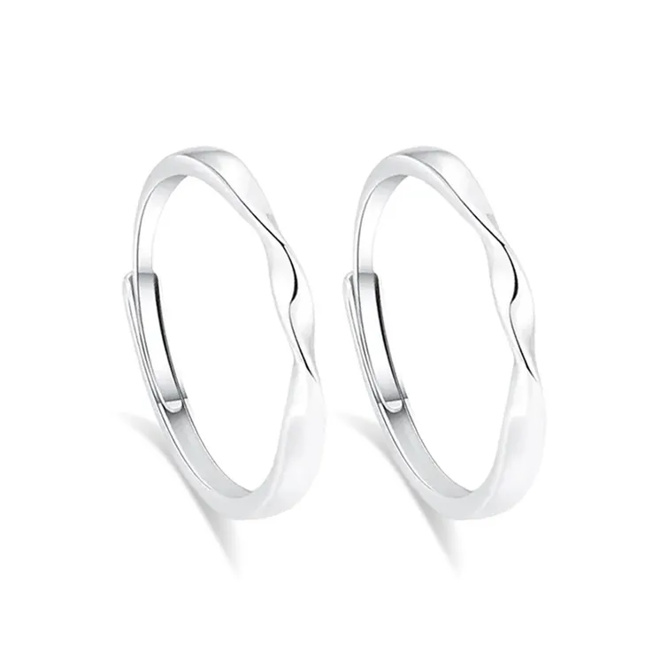 VEZA Sterling Silver Rings Unisex-9