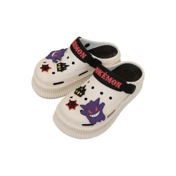 SHIGUDE x BAOKEMENG Sandal Slippers Women's, White+Black
