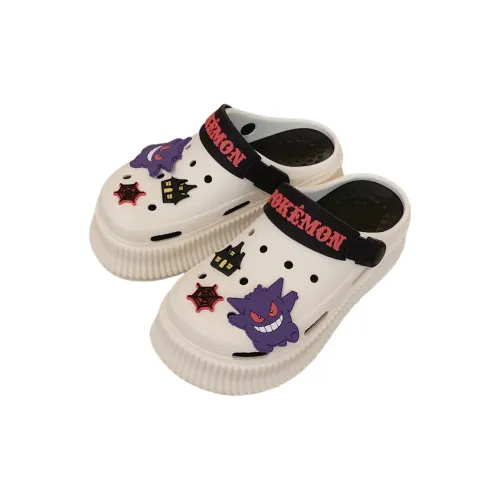 SHIGUDE x BAOKEMENG Sandal Slippers Women's, White+Black