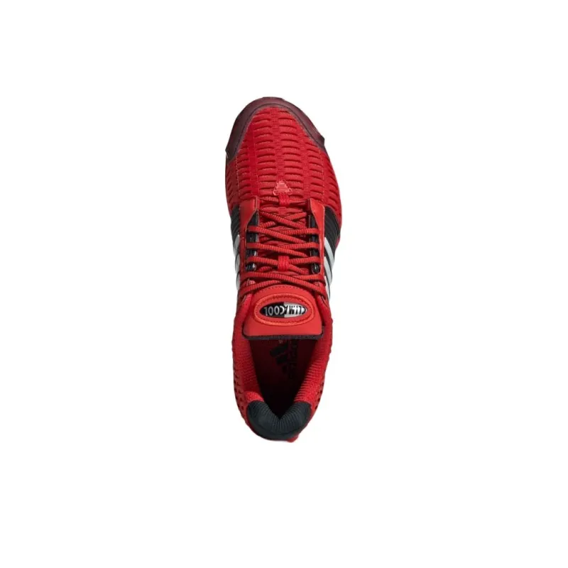 Adidas Climacool 1 Anti Slip Wear Resistant Low Top Running Shoes Unisex Red Black-3