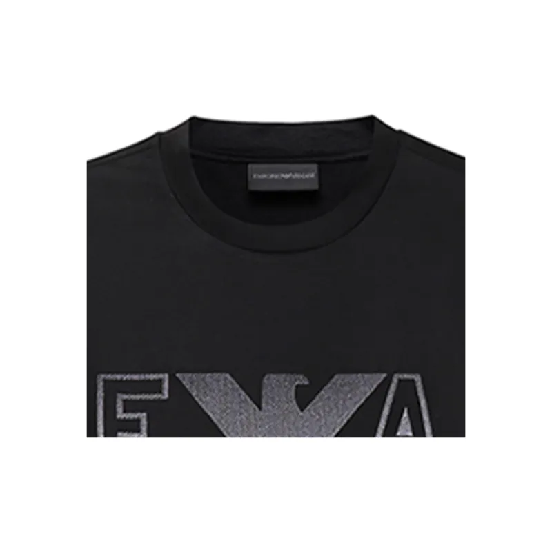 EMPORIO ARMANI SS23 T Shirt Men's Black-2