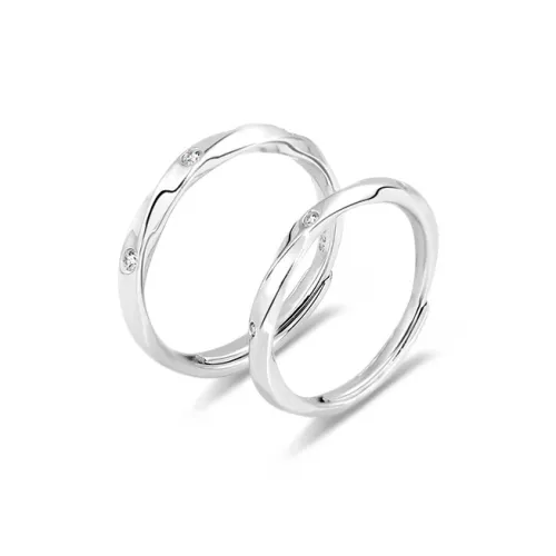 YUJIANDOUDOU S925 Silver Rings Unisex