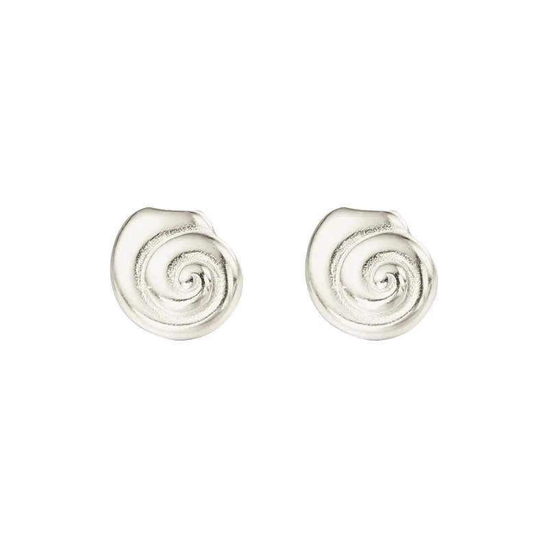 EAR PARTNER 925 Silver Needles Stud Earrings Women's-0