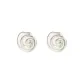 Instagram Style Conch Stud Earrings 1 Pair[Silver]Eh-2491.ebC