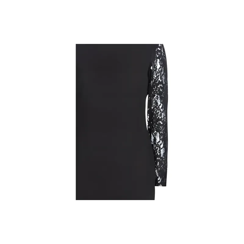 Polo Ralph Lauren Long Sleeved Dress Women's Black-3
