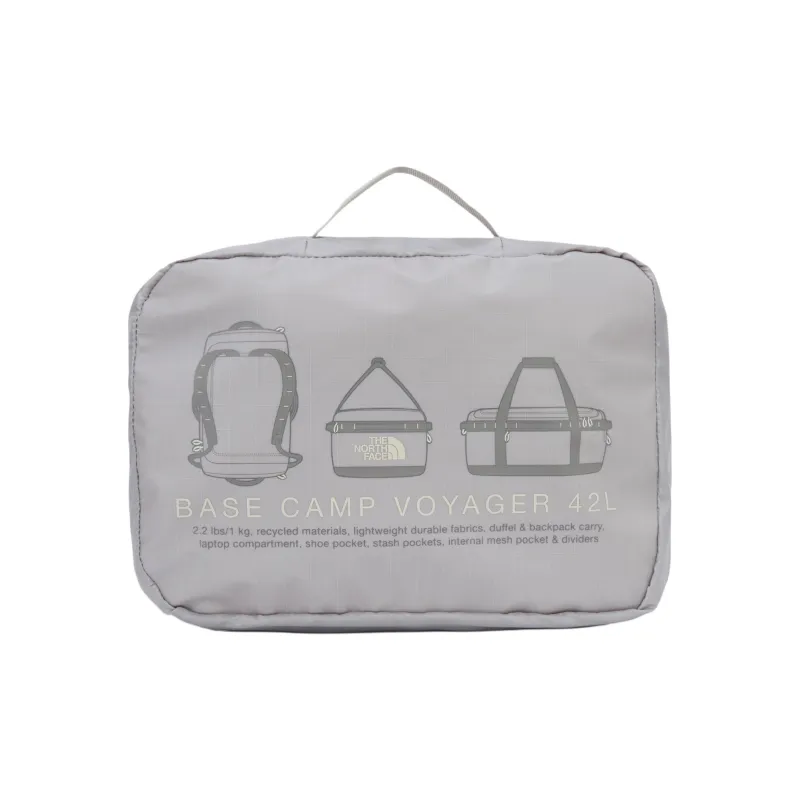 THE NORTH FACE Polyester Travel Bag 42L Unisex Light Gray-3
