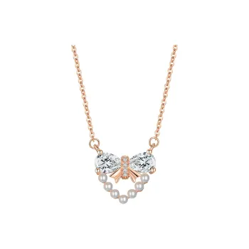 Regalrose 925 Sterling Silver Necklaces Women's Silver