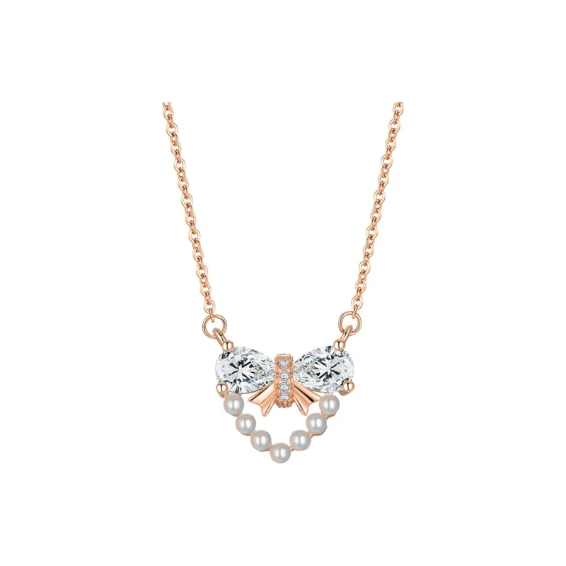 Regalrose 925 Sterling Silver Necklaces Women's Silver-3