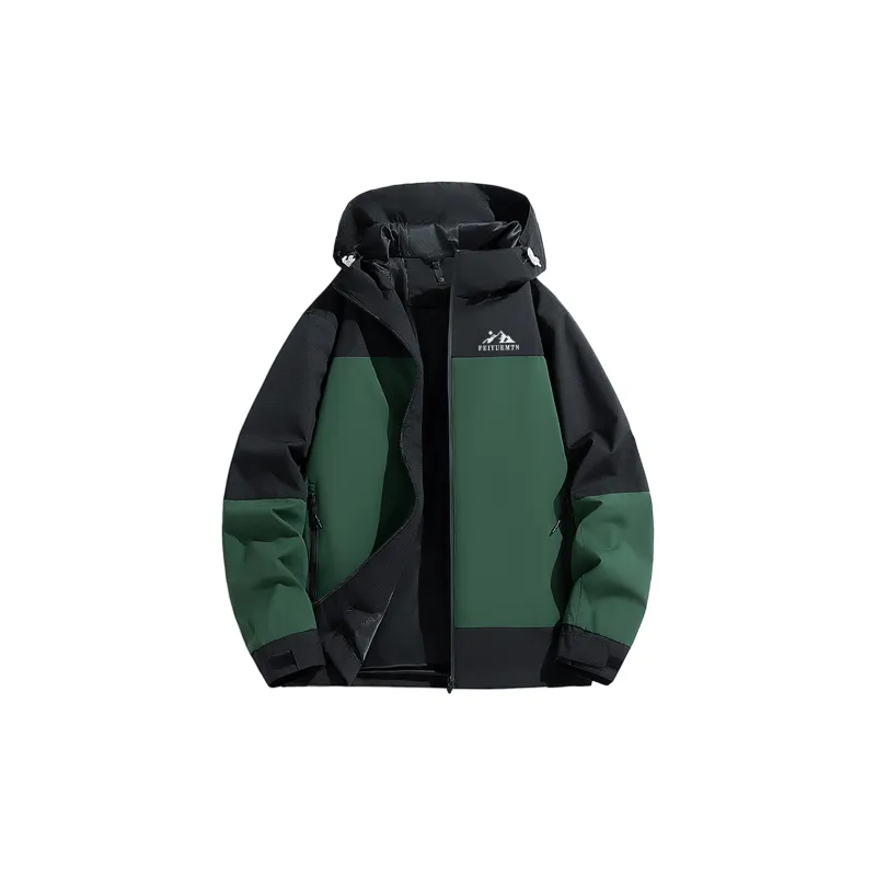 Feiyue Water-Resistant Windproof Warm Water-Repellent Windbreaker Jacket Unisex-2