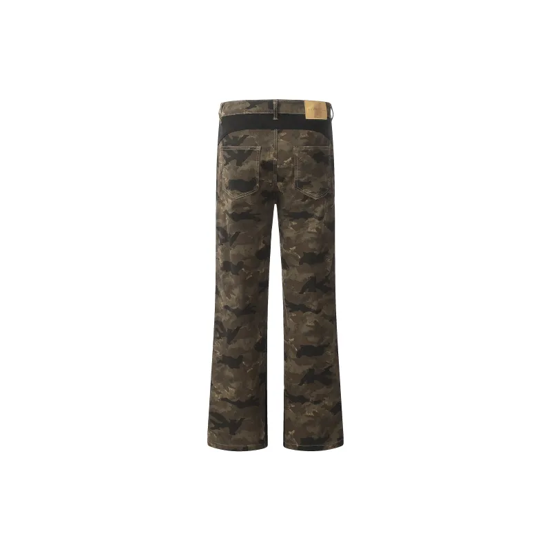 Beam Mix With Kimchi x LBPC Jeans Unisex Camouflage-1