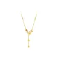 S925 Silver-Butterfly Dream Fringe Necklace
