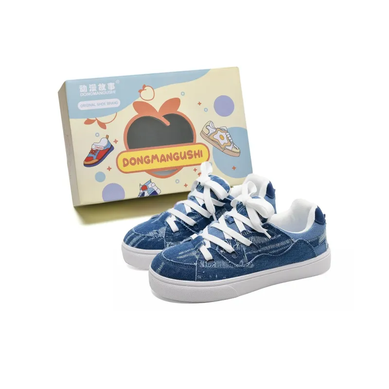 Anime Story Slip Resistant, Abrasion Resistant, Lightweight, Breathable Low Top Skateboard Shoes Unisex-7