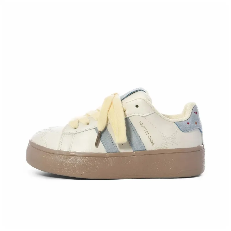 Anime Story Slip Resistant, Abrasion Resistant, Lightweight, Breathable Low Top Skateboard Shoes Women's-10