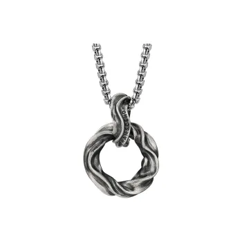 MYSH 925 Sterling Silver Necklaces Unisex