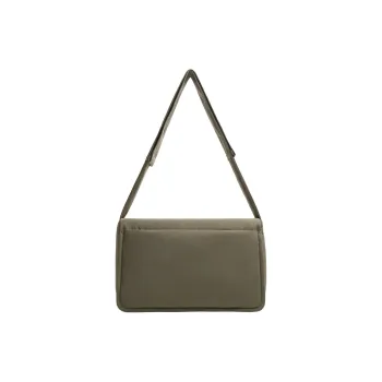 ZARA Polyamide Crossbody Bag, Shoulder Bag Men's Khaki Green/Black