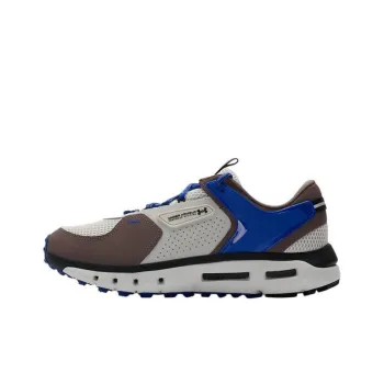 Under Armour Summit Anti Slip Wear Resistant Low Top Casual Shoes Men's White Brown Blue