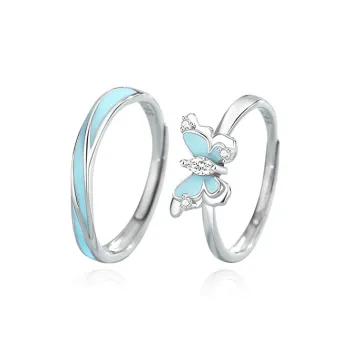 Chongqing Gold Store S925 Silver Rings Unisex