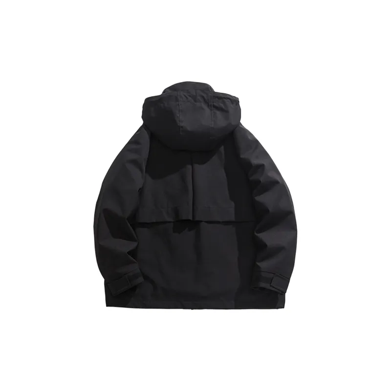 ROBINHOOD Water Resistant Windproof Breathable Warm Water Repellent Windbreaker Jacket Unisex-7