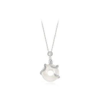 Inkopper Colored Glaze Necklaces Women's