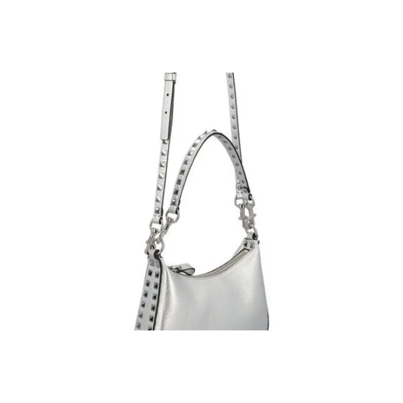 Valentino Garavani Rockstud Zip Up Crossbody Bag-4
