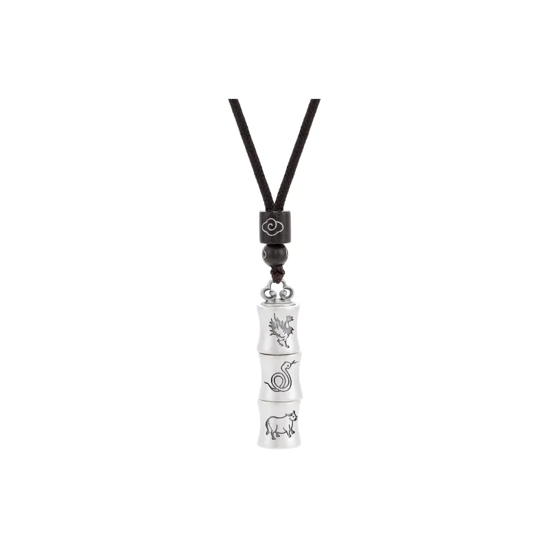 ENFANTIN S 999 Fine Silver Sterling Silver Necklaces Unisex-3