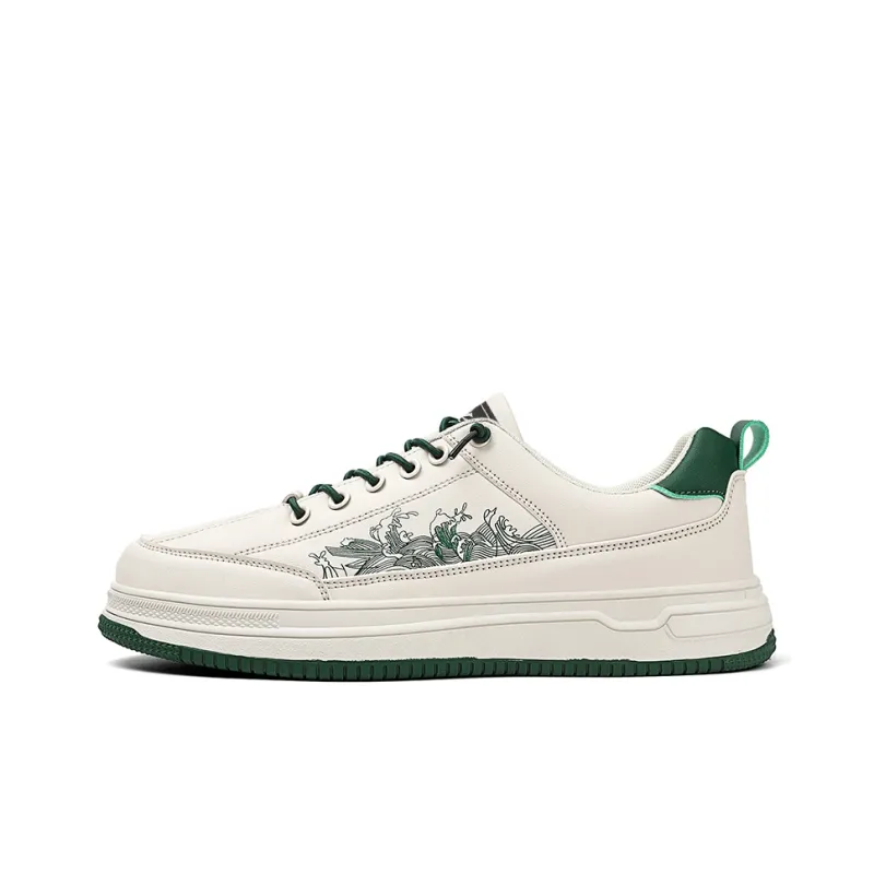 YUZHAOLIN Anti-Slip And Wear-Resistant Height Increasing Low-Top Skateboard Shoes Men's-3
