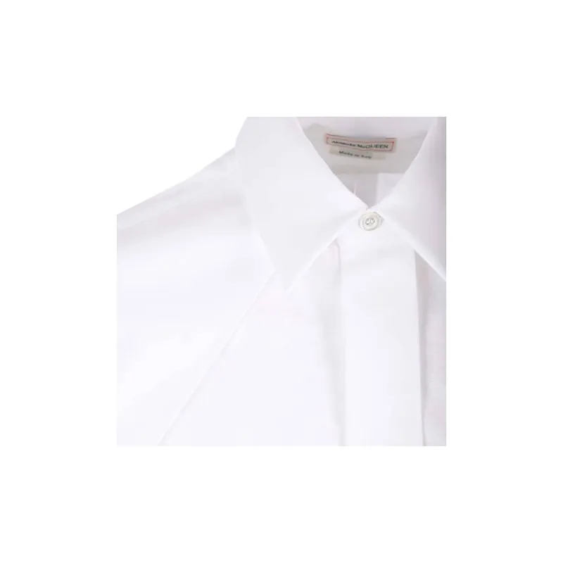 Alexander McQueen Long Sleeved Buttoned Cuff Shirt-5