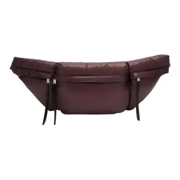 JIL SANDER + Logo Printed Padded Belt Bag