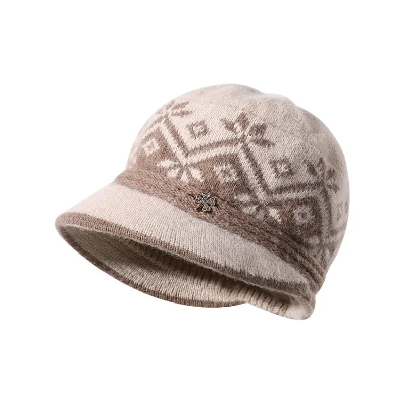 NANJIREN Thickened Beanies Women's-0