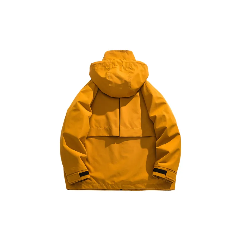 ROBINHOOD Water Resistant Windproof Breathable Warm Water Repellent Windbreaker Jacket Unisex-5