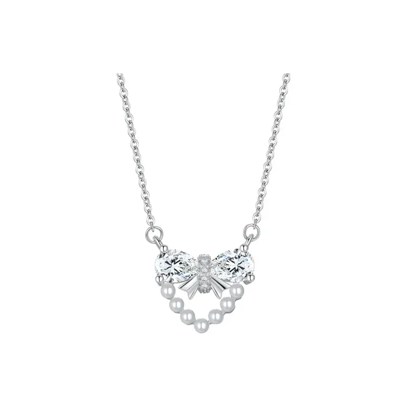 Regalrose 925 Sterling Silver Necklaces Women's Silver-0