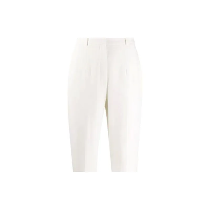 Alexander McQueen High Rise Straight Leg Pants-4