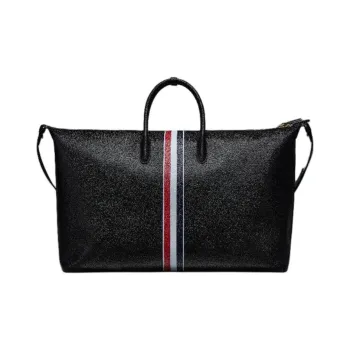 THOM BROWNE· Leather Travel Bag Men's Black