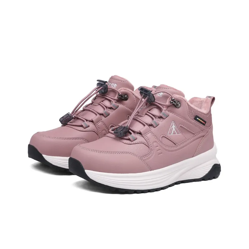 ZULIZ Sports Elderly Shoes Warm Cushioning Coverage Wear-Resistant Slip-Resistant Mid-Top Casual Shoes Women's-8
