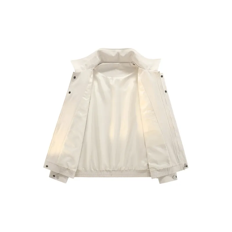 ADOONGA Jackets Coats Unisex Coffee-10