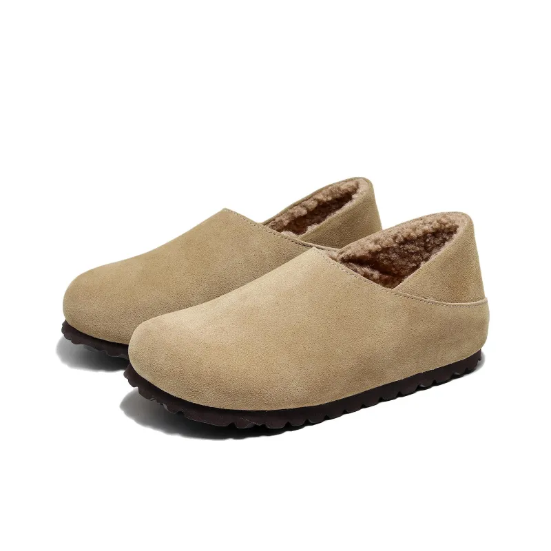 Golofi Casual Fleece-Lined Slip-on Warm Bogs Shoes Lightweight Outerwear Women's-8