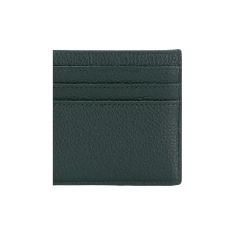 Mulberry Leather Card Clip Card Holder Women's Green-4