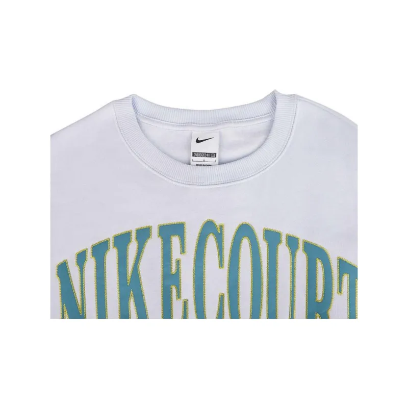 Nike Court Phoenix Fleece Women's Over Oversized Crew Neck Tennis Sweatshirt-4