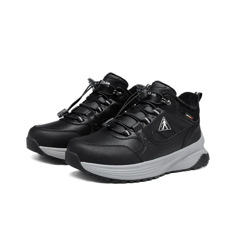 ZULIZ Sports Elderly Shoes Warm Cushioning Coverage Wear-Resistant Slip-Resistant Mid-Top Casual Shoes Men's-8