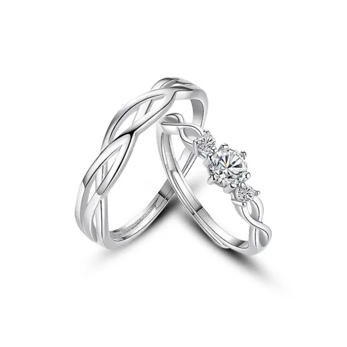 Chongqing Gold Store S925 Silver Rings Unisex