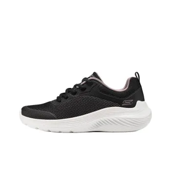 Skechers Bob's Anti-Slip Wear-Resistant Low-Top Casual Shoes Women's Black