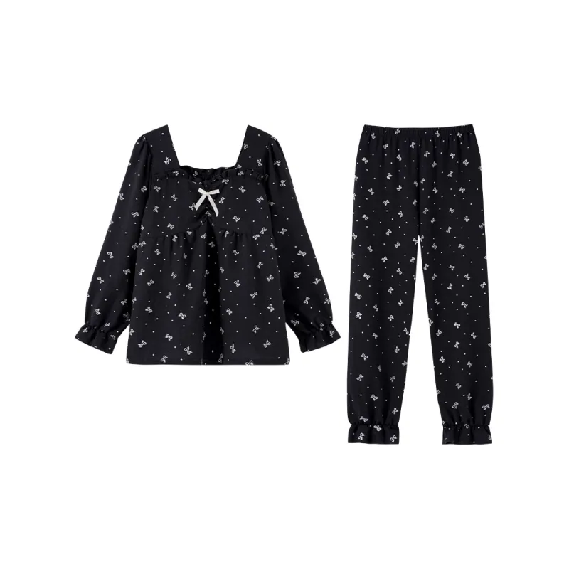 OUSHIBO Pajama Set Women's Image Color-0